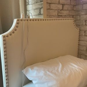 White Dormify headboard (sold out online)
